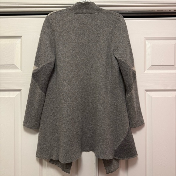 Max Studio Gray 100% Cashmere Cardigan - Picture 2 of 6